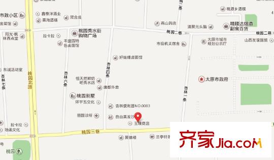 勞動(dòng)局宿舍交通圖太原  