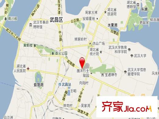 中南國際城二期區(qū)位圖