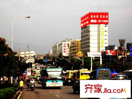 新澳藍(lán)草坪周邊王家灣商圈