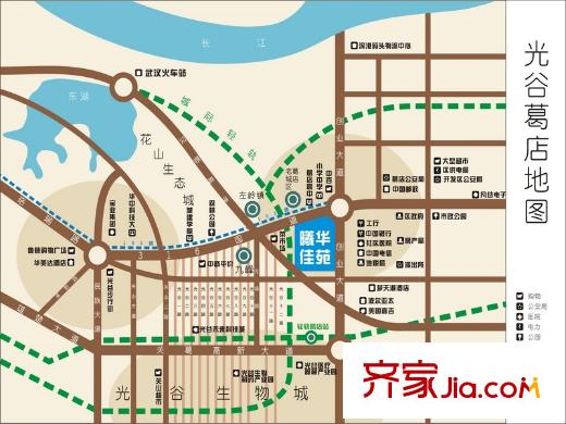 曦華佳苑區(qū)位圖