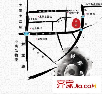 金鼎柏翠苑交通圖