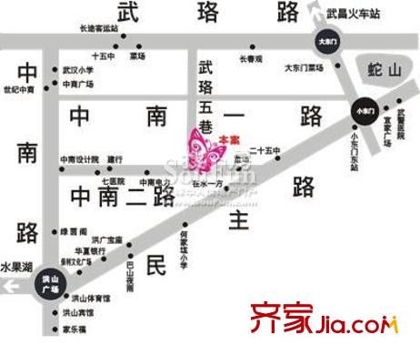 中南路88號(hào)區(qū)位圖