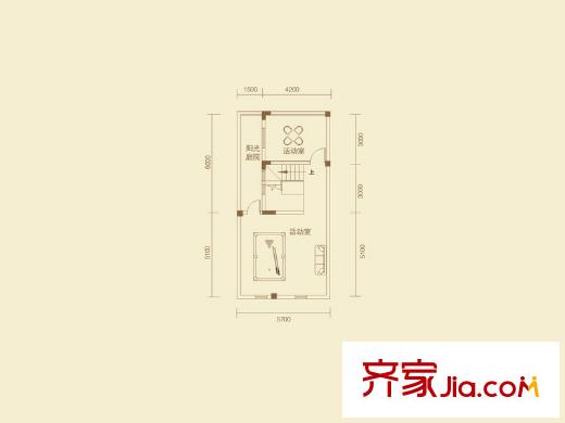 中冶南方韻湖首府25-47號(hào)樓G2戶型地下室 4室2廳2衛(wèi)1廚