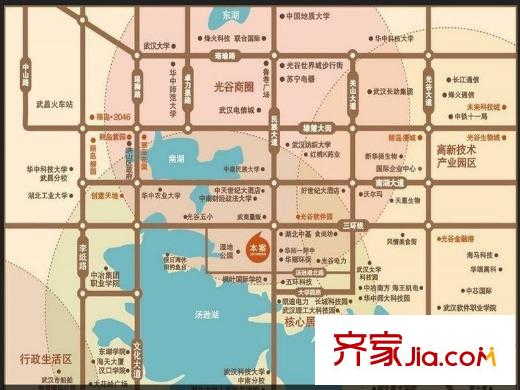 中冶南方韻湖首府交通圖