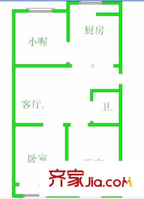 太原 鴻峰花園 戶型圖