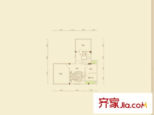 中冶南方韻湖首府25-47號(hào)樓G1戶型三層（售完） 3室2廳2衛(wèi)1廚