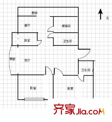 富豪大廈戶型圖2 