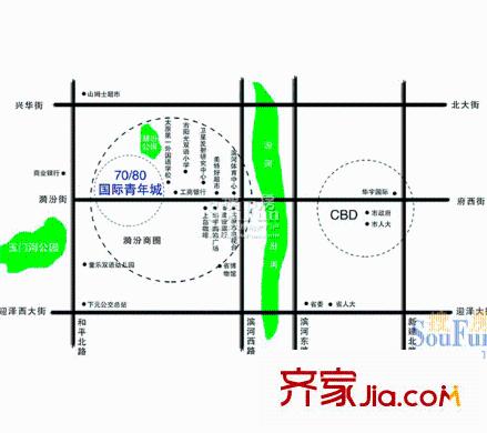 7080國際青年城交通圖
