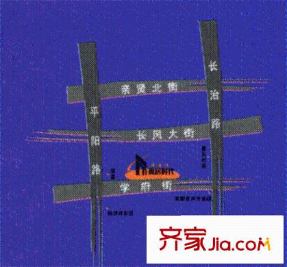 逸居時(shí)代交通圖