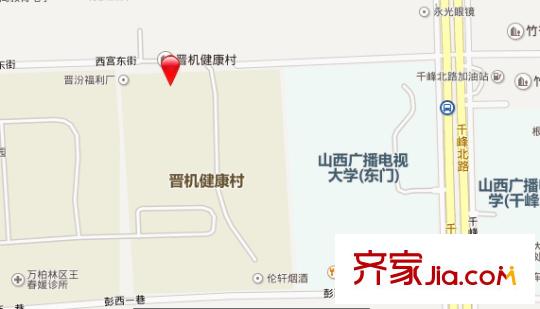 西宮東街健康村交通圖太原  