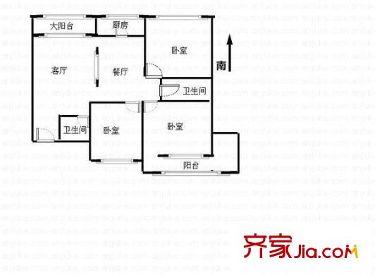 小南關(guān)工人療養(yǎng)院小區(qū) 戶型圖