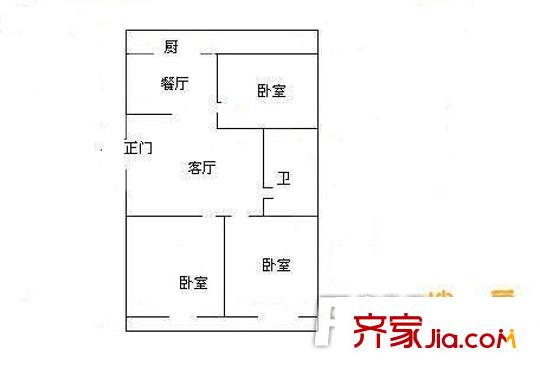 小南關(guān)工人療養(yǎng)院小區(qū) 戶型圖