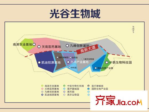武漢錦繡香江交通圖