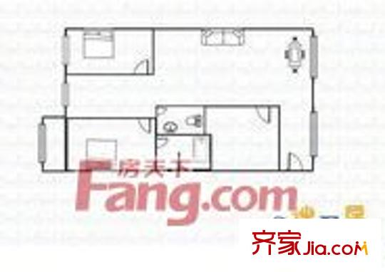 太原 市人行宿舍 戶(hù)型圖