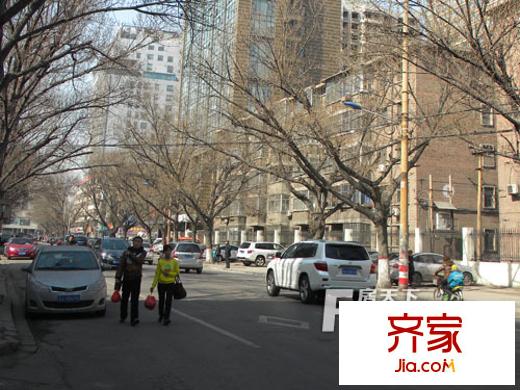 樹脂廠住宅樓外景圖 街景圖