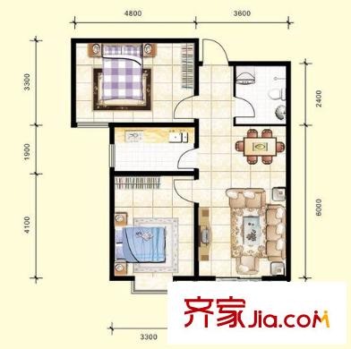 太原 世紀(jì)花苑 戶(hù)型圖