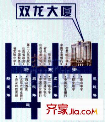 雙龍大廈交通圖