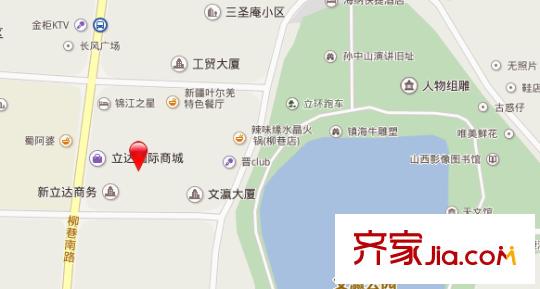 立達(dá)回遷宿舍交通圖太原  