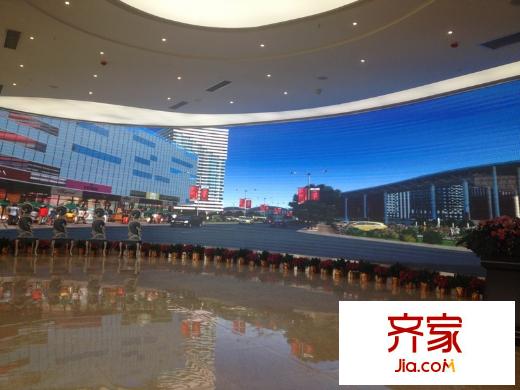 武漢客廳卓爾四季公寓營銷中心內(nèi)展示屏（20120909）