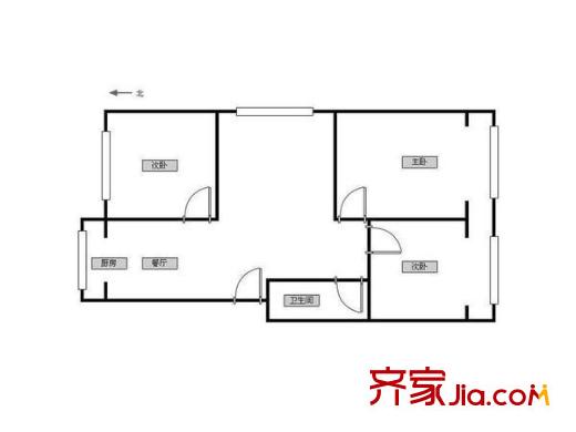 太原 飛云小區(qū) 戶型圖