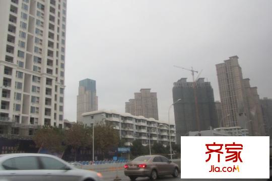 福星惠譽(yù)水岸國(guó)際瀾橋公館建筑整體實(shí)景（20150323）