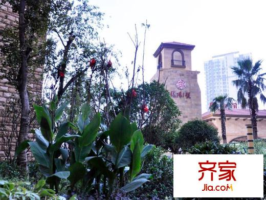 龍陽1號小區(qū)園林實景（20140206）