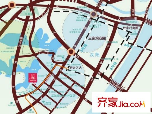 中冶楓樹灣區(qū)位圖