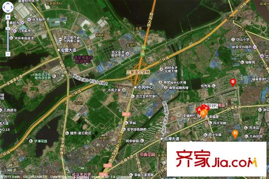 幸福時代區(qū)位圖