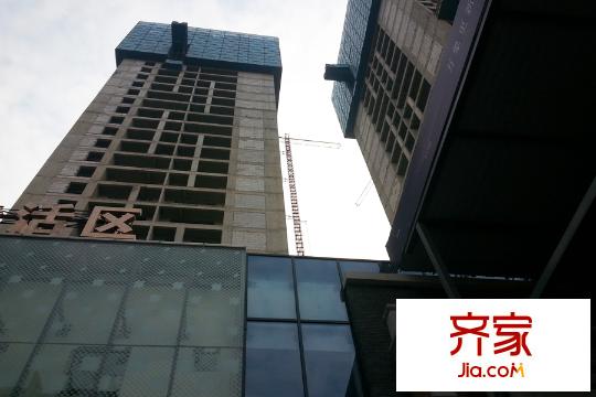 萬科金域湖庭外景工程進度圖(20150317)