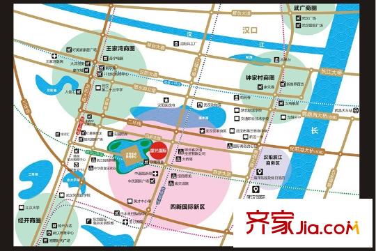 星光國際區(qū)位圖