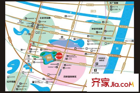 星光國(guó)際區(qū)位圖