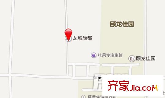龍城尚都交通圖太原  