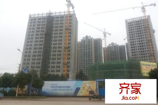 漢北廣場(chǎng)售樓部實(shí)景（20151119）