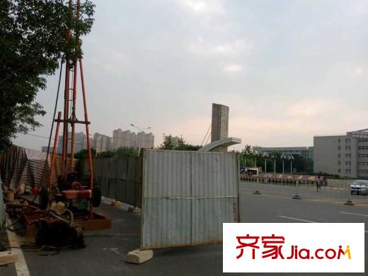 菩提苑周邊地鐵勘測現(xiàn)場