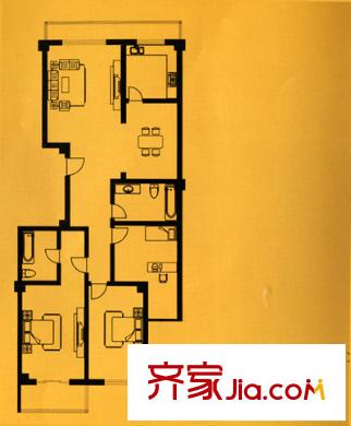 太原 華宏悅名都 戶型圖