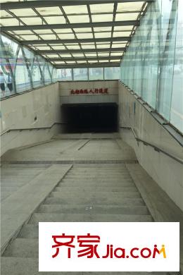 華發(fā)中城薈周邊北湖西路人行通道