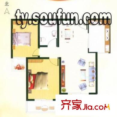 太原 德祥6院 戶型圖