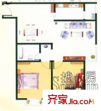 太原 德祥6院 戶型圖
