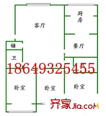 太原 紫正園 戶型圖
