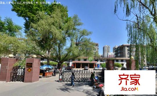 紫竹苑小區(qū)外景圖太原  