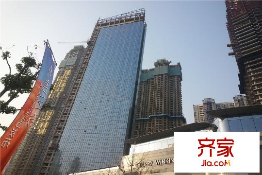 越秀星匯云錦5#樓實(shí)景（20150321）