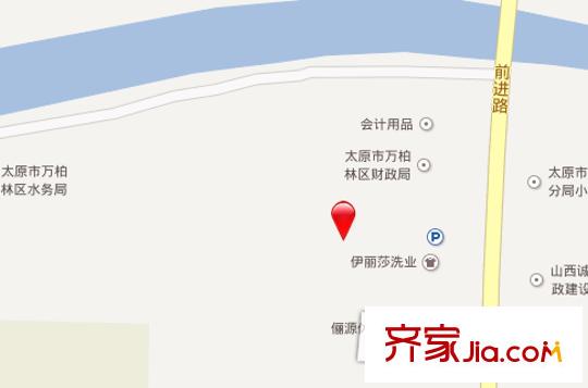 下元財(cái)政局宿舍交通圖太原  