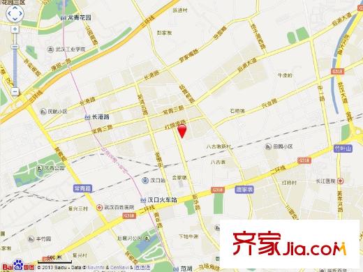萬科漢口傳奇交通圖