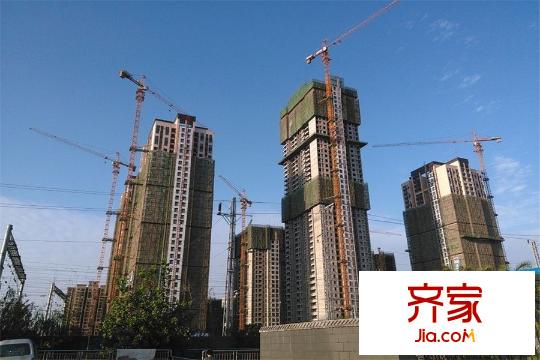 萬科漢口傳奇樓棟實景（20141107）