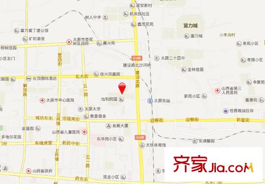 天天家園交通圖太原  