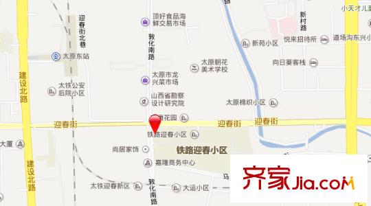 太鐵分局宿舍交通圖太原  