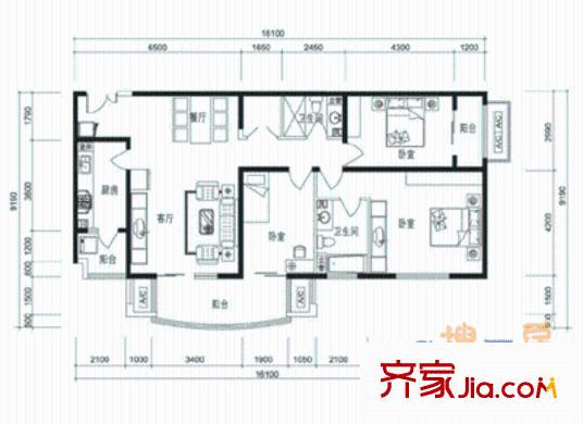 太原 泰然居 戶型圖