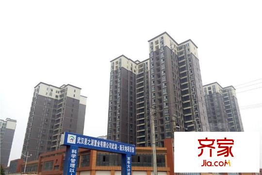 武湖新天地小區(qū)工程進(jìn)度圖（2015-03-11）