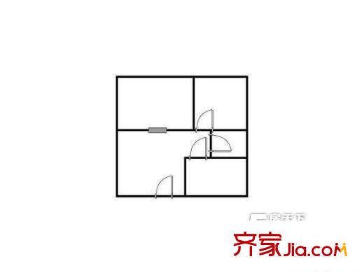 太原 勝利街物資局宿舍 戶型圖