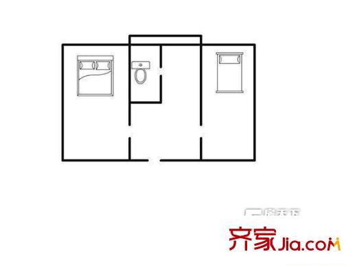 太原 馬道坡鐵路宿舍 戶型圖